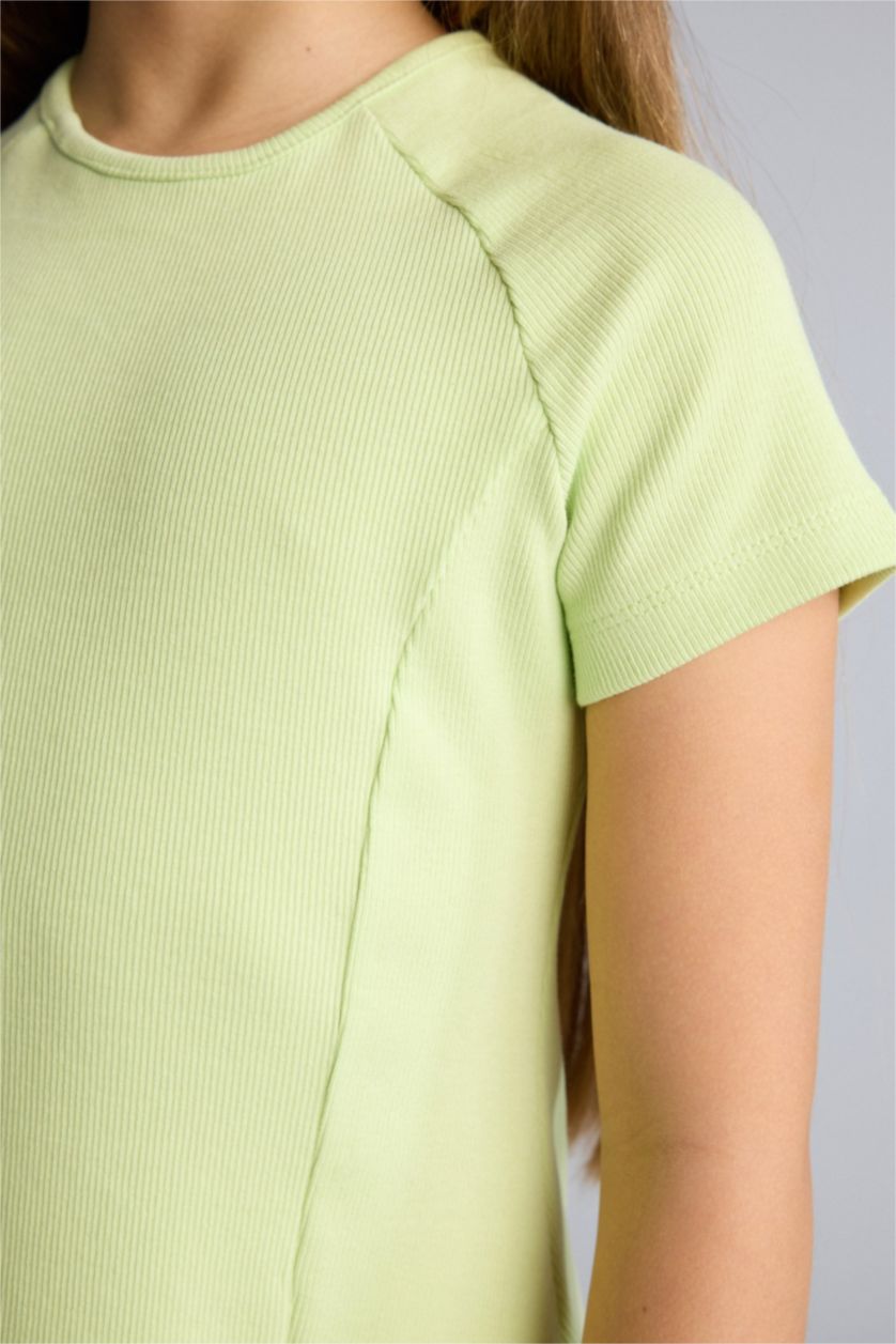 بناتي نعناع فستان بناتي مضلع بقصة A