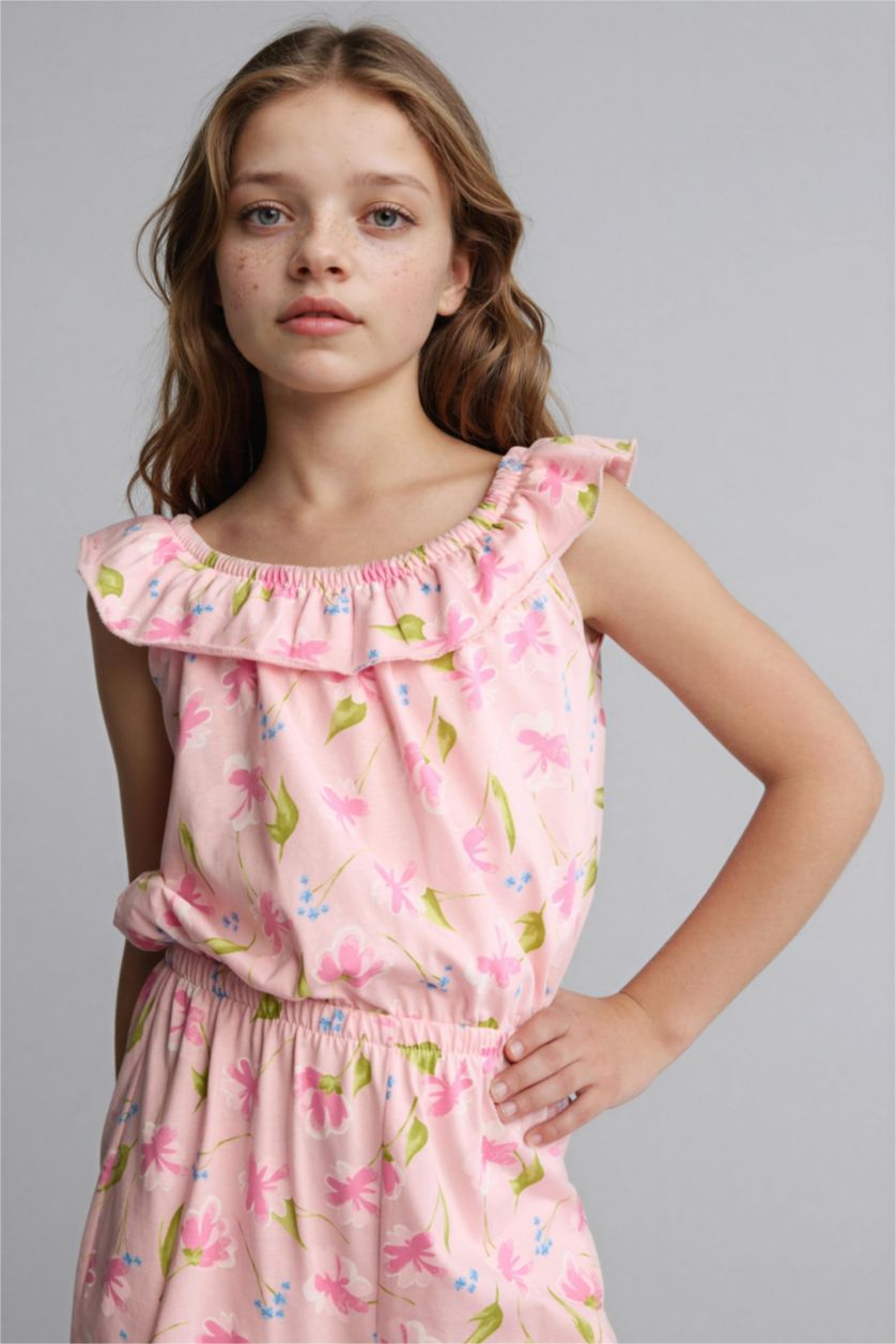 GIRLS & TEENS Light Pink جمبسوت بناتي كت