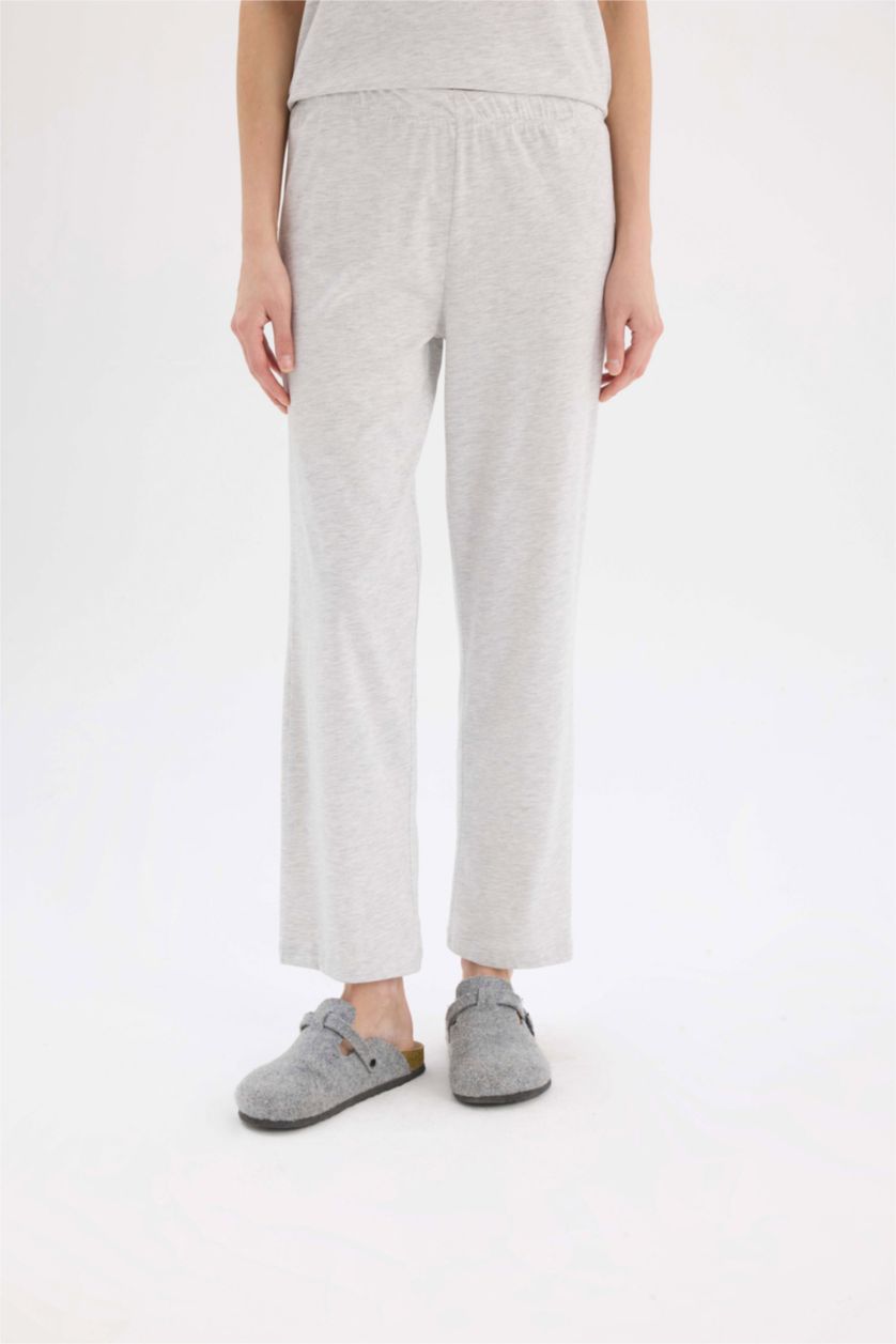 نساء ميلانج رمادي سيت قصة عادية نص ردن من Fall in Love - قطعتين