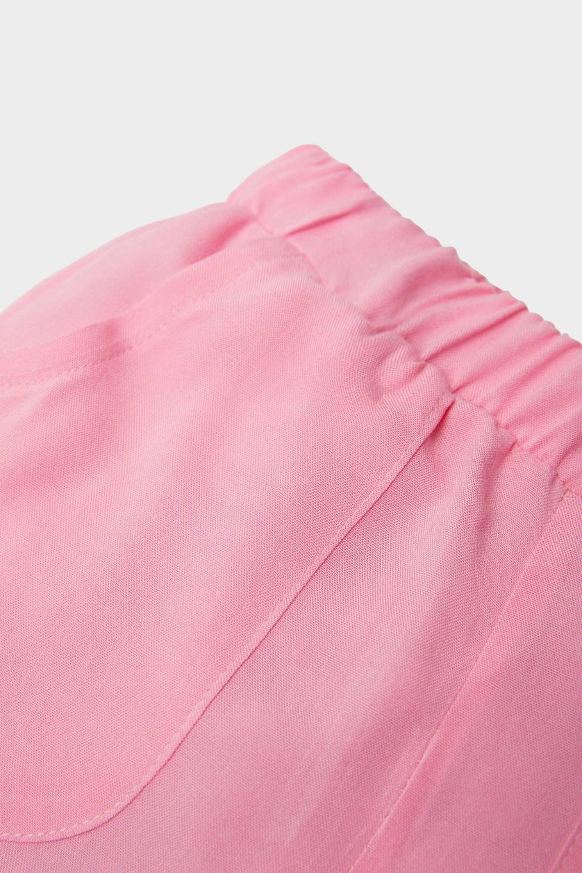 طفلة صغيرة زهري شورت بيبي بناتي قصة عادية بيبرباج