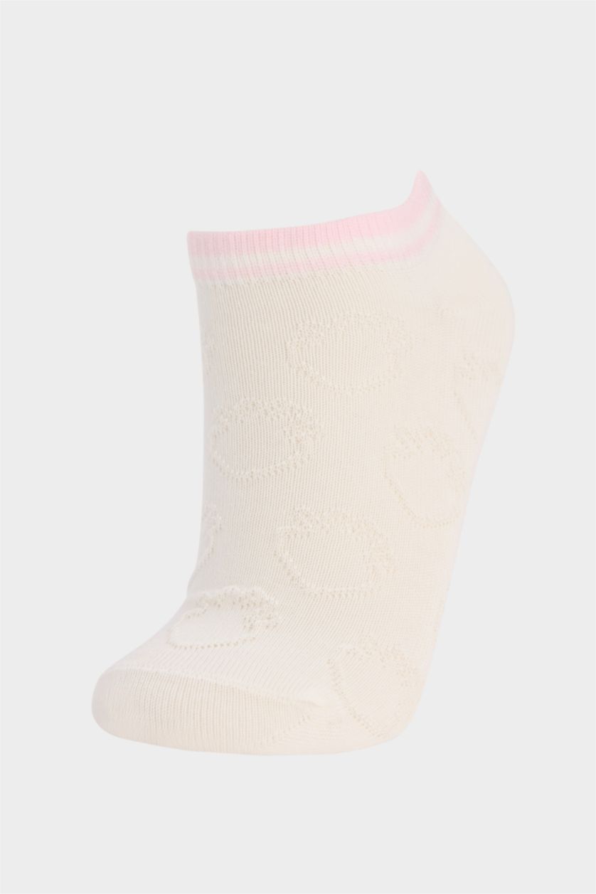 Kız Çocuk - Genç Kız Karma Kız Çocuk 5'li Pamuklu Patik Çorap