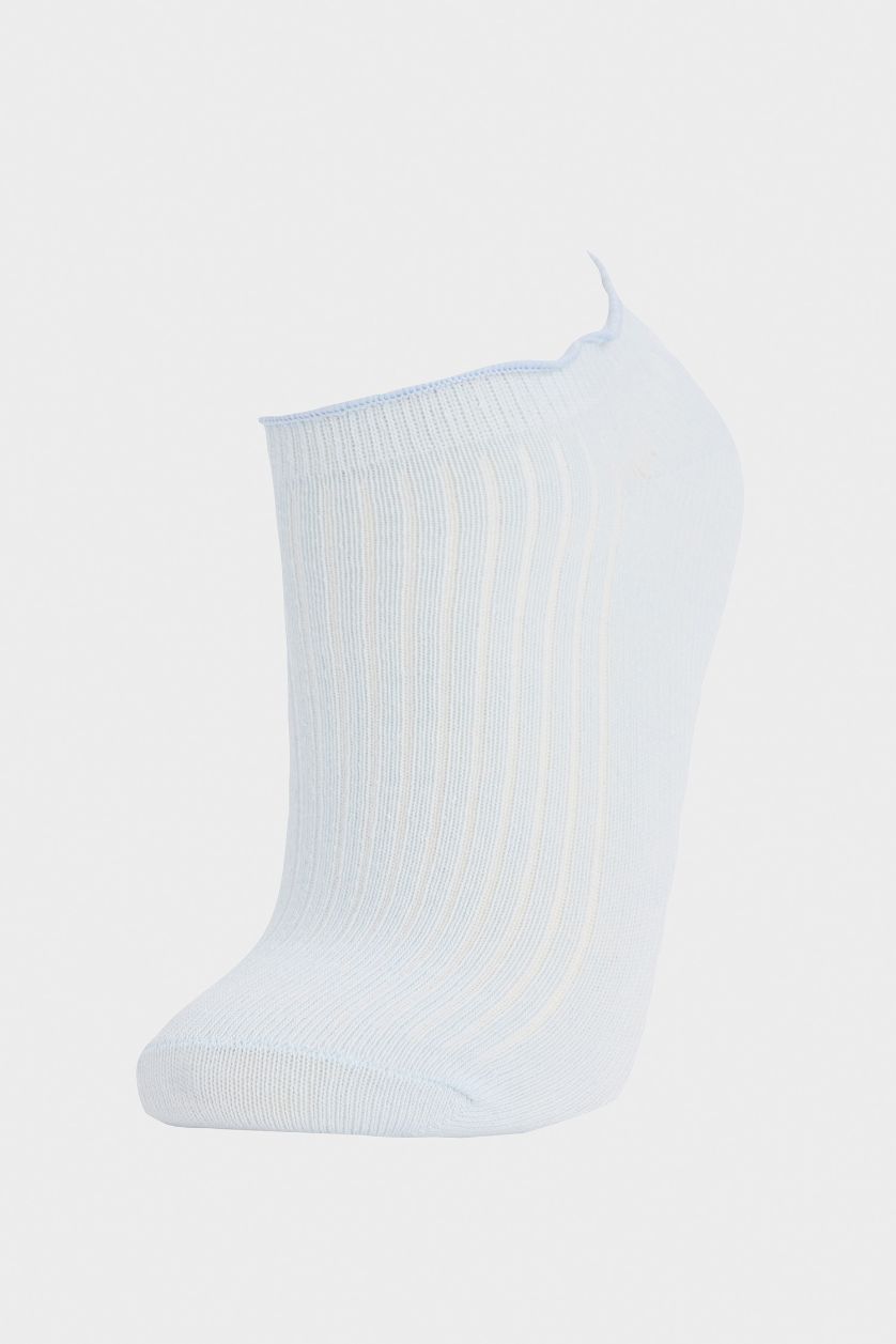 Kız Çocuk - Genç Kız Karma Kız Çocuk Fırfırlı 3'lü Pamuklu Patik Çorap