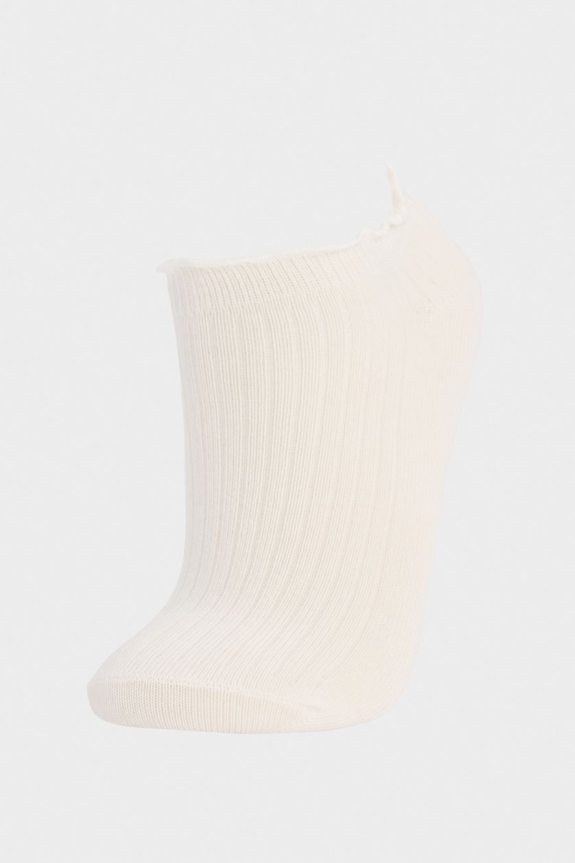 Kız Çocuk - Genç Kız Karma Kız Çocuk Fırfırlı 3'lü Pamuklu Patik Çorap