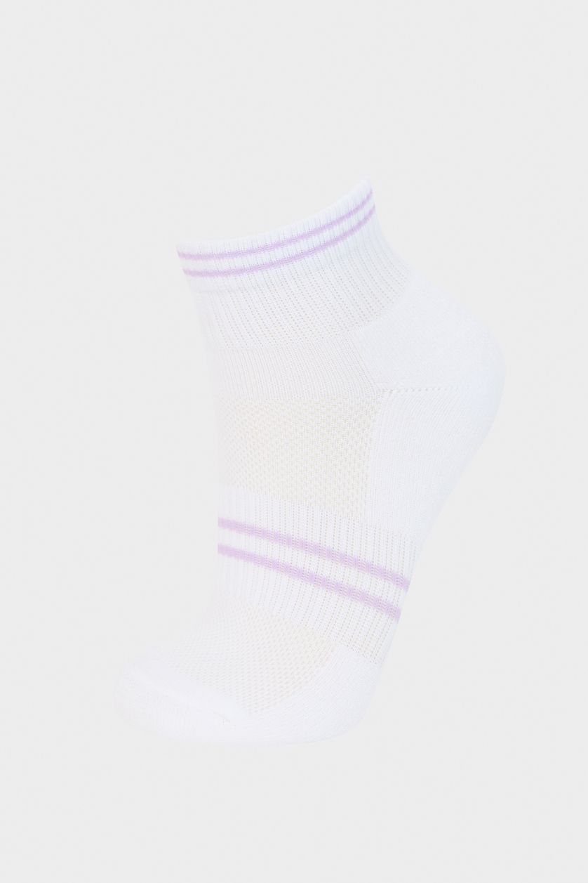 Kız Çocuk - Genç Kız Karma 5'li Pamuklu Patik Çorap Kız Çocuk