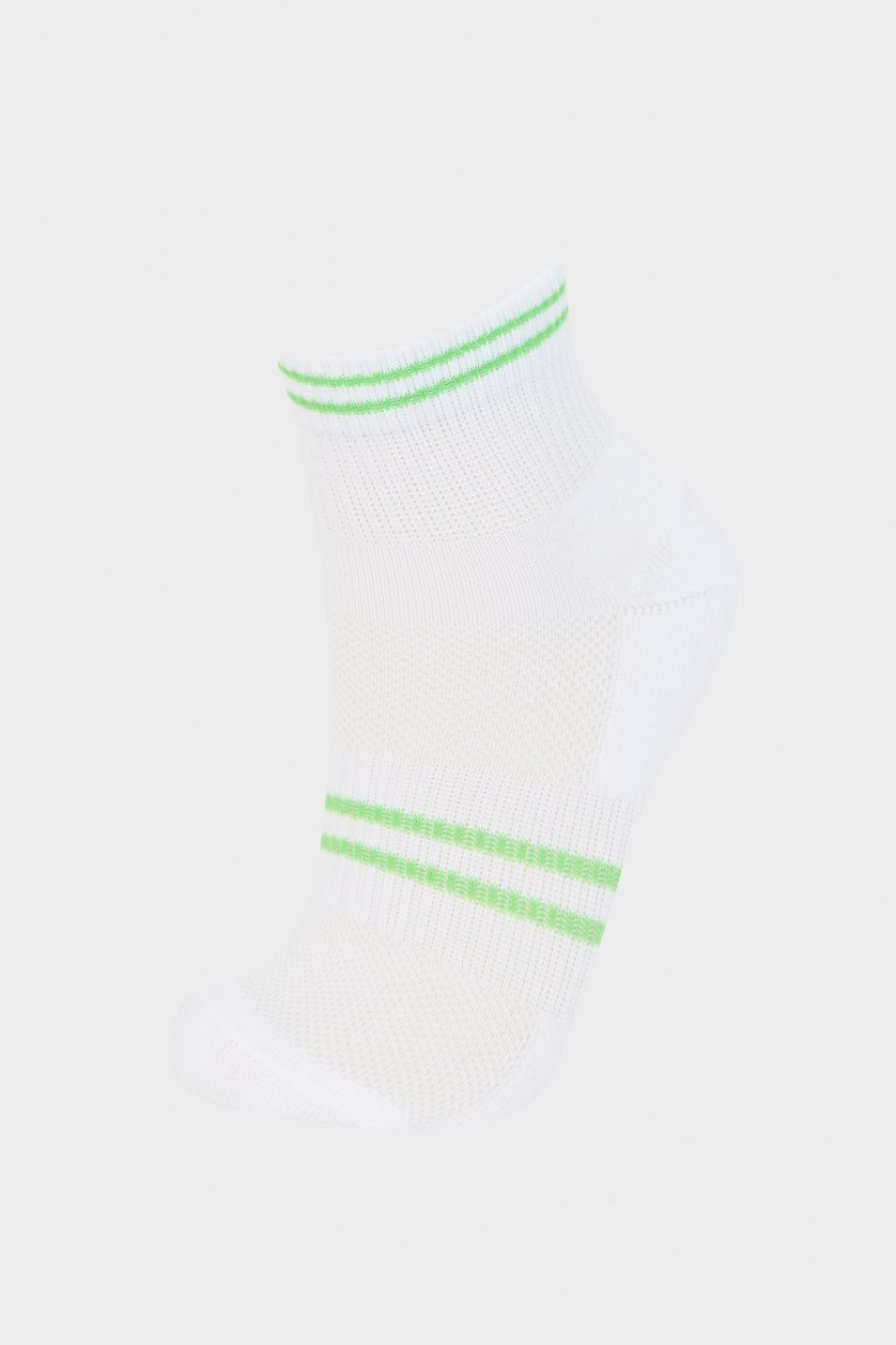 Kız Çocuk - Genç Kız Karma 5'li Pamuklu Patik Çorap Kız Çocuk