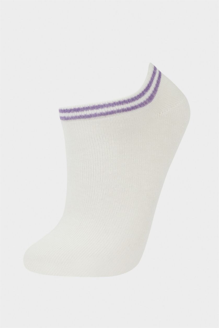 Kız Çocuk - Genç Kız Karma Kız Çocuk 3'lü Pamuklu Patik Çorap