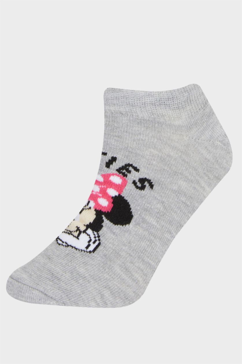FILLES Karma Lot de 3 paires de Chaussettes courtes en coton Mickey Mouse pour fille