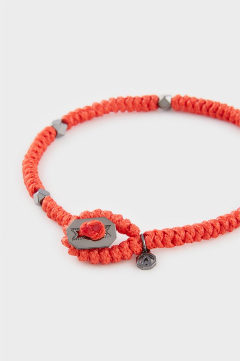 رجال أحمر اسورة رجالي اسود واحمر من AtolyeWolf x DeFacto