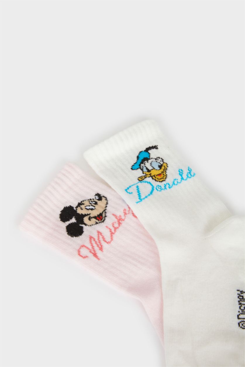 Girls & Teens Karma Girl Disney Mickey Mouse & Friends Animal Themed 2 Piece Long Socks