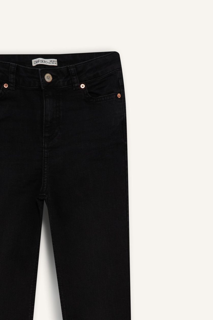 Girls & Teens Black Girl Flare Fit Jeans