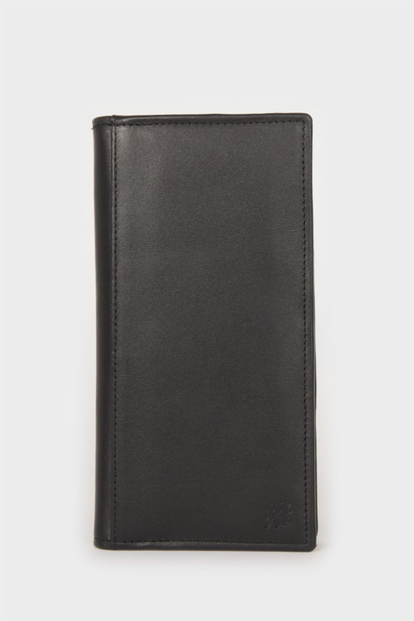 رجالي أسود محفظة رجالي جلد