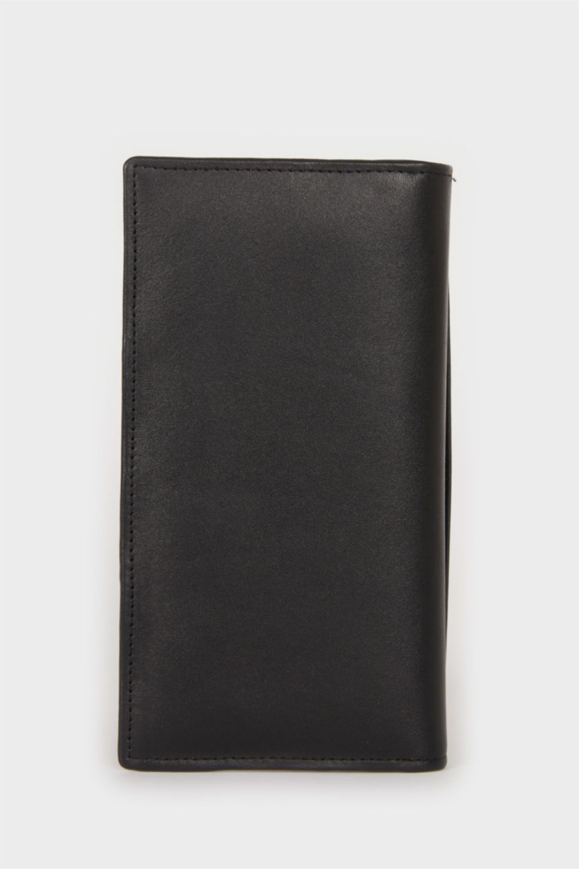 رجالي أسود محفظة رجالي جلد