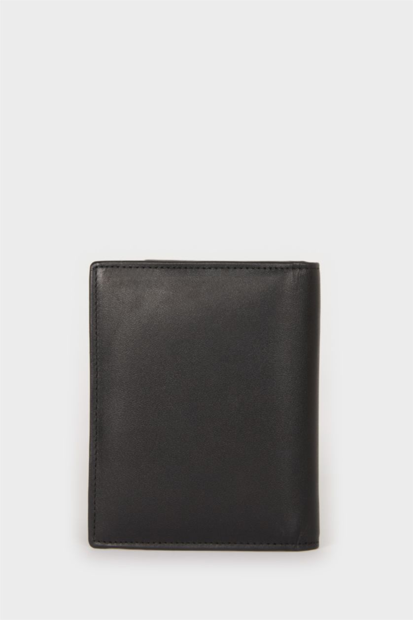 رجالي أسود محفظة جواز سفر رجالي جلد