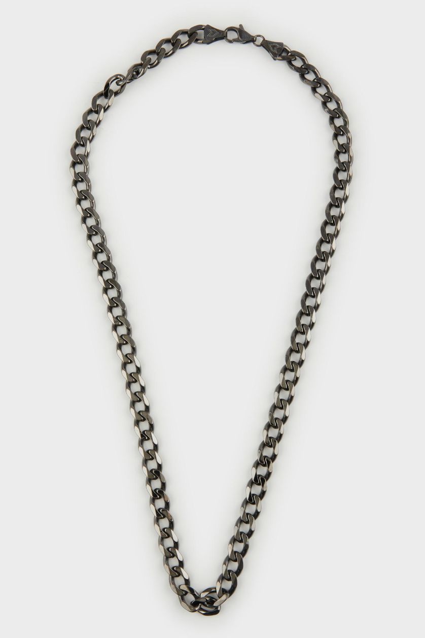MAN Black Atolyewolf x Defacto Man Thick Chain Necklace