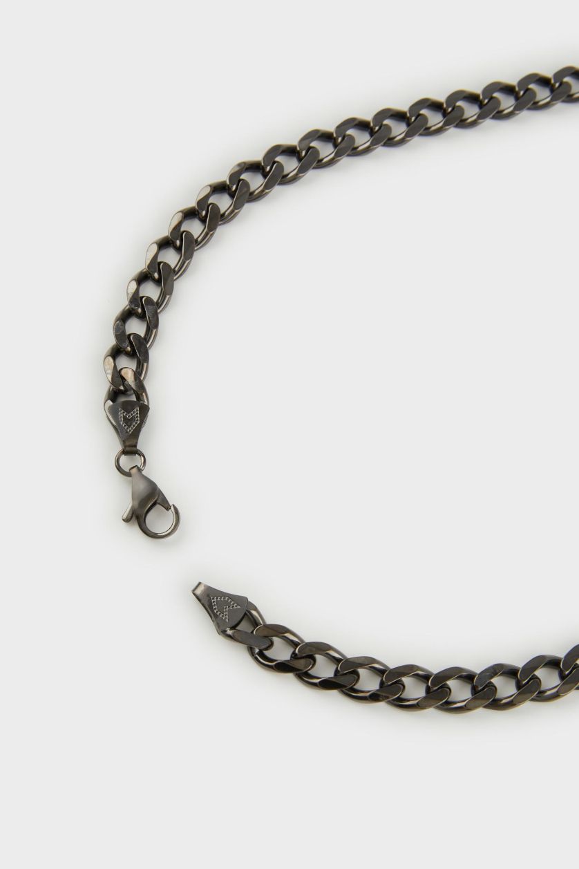 MAN Black Atolyewolf x Defacto Man Thick Chain Necklace