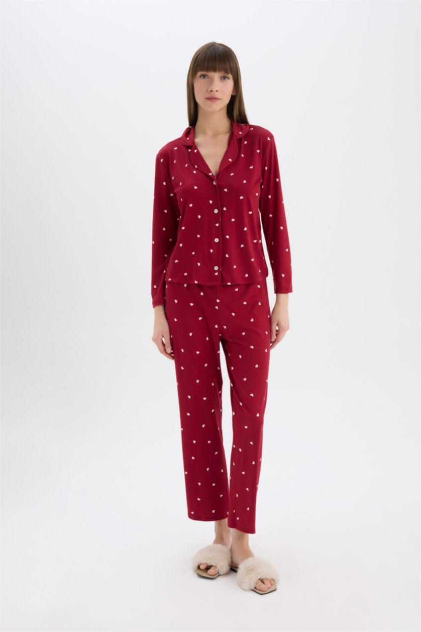 Women Red 2 piece Set