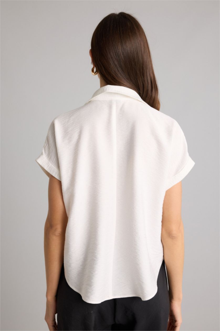 Женщины Белый Regular Fit