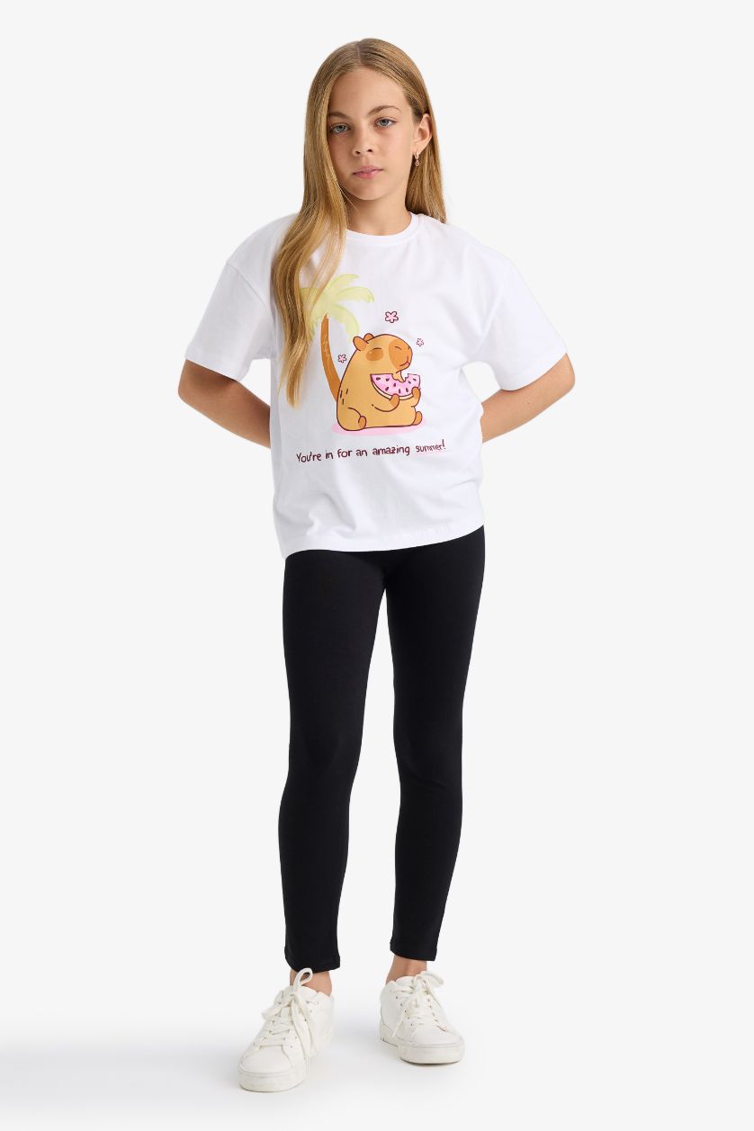 GIRLS & TEENS Black Girl 2 piece Leggings