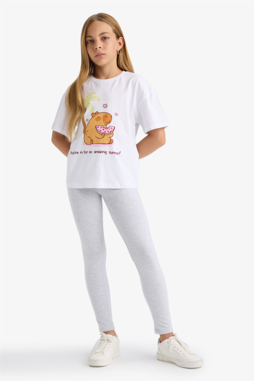 GIRLS & TEENS Black Girl 2 piece Leggings