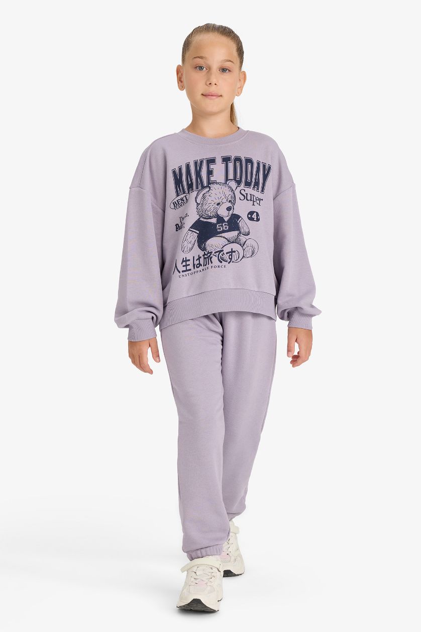 Girls & Teens Lilac 2 piece Jogger Standard Fit Set