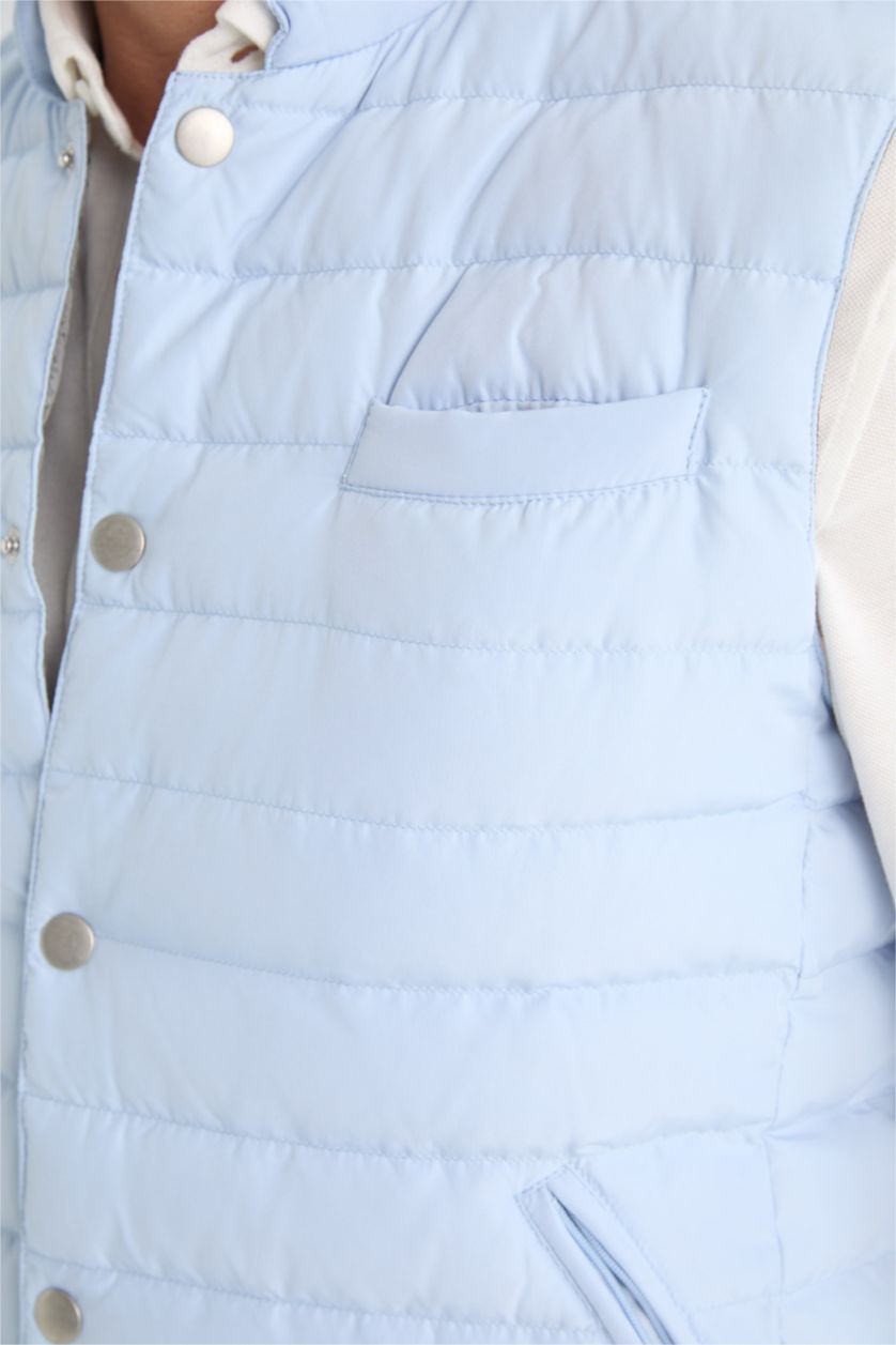 Erkek Açık Mavi Yelek