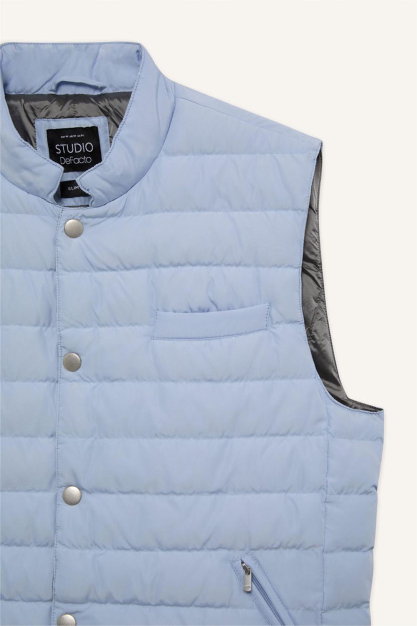 Erkek Açık Mavi Yelek