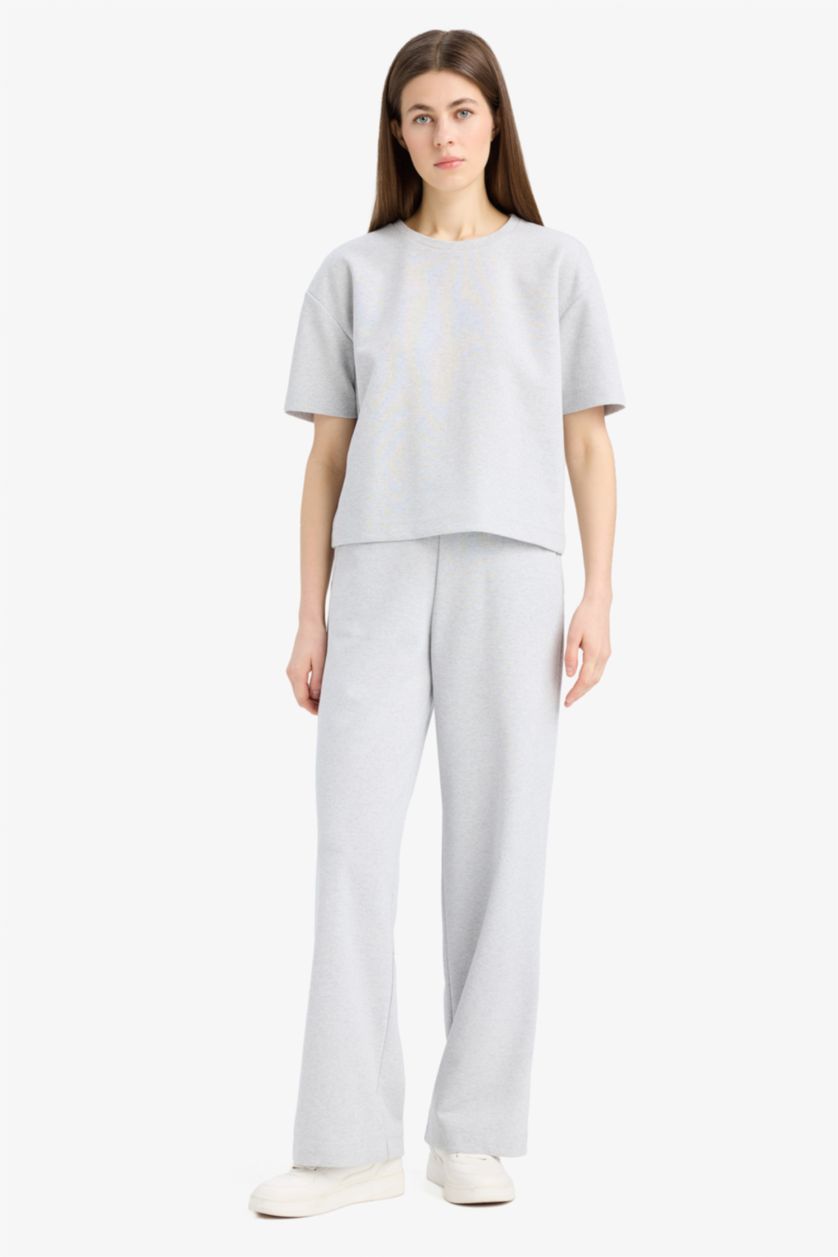 WOMAN Grey Melange 2 piece Set