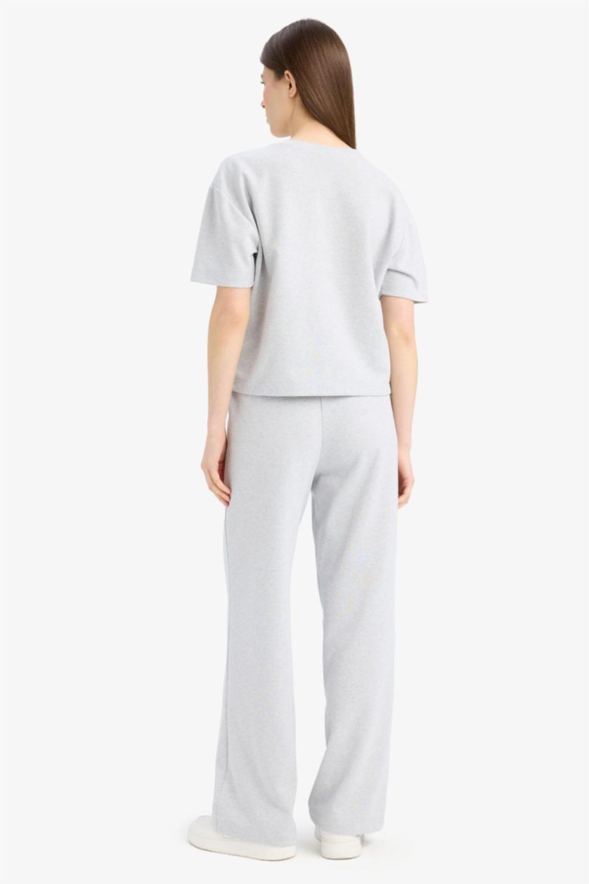 WOMAN Grey Melange 2 piece Set