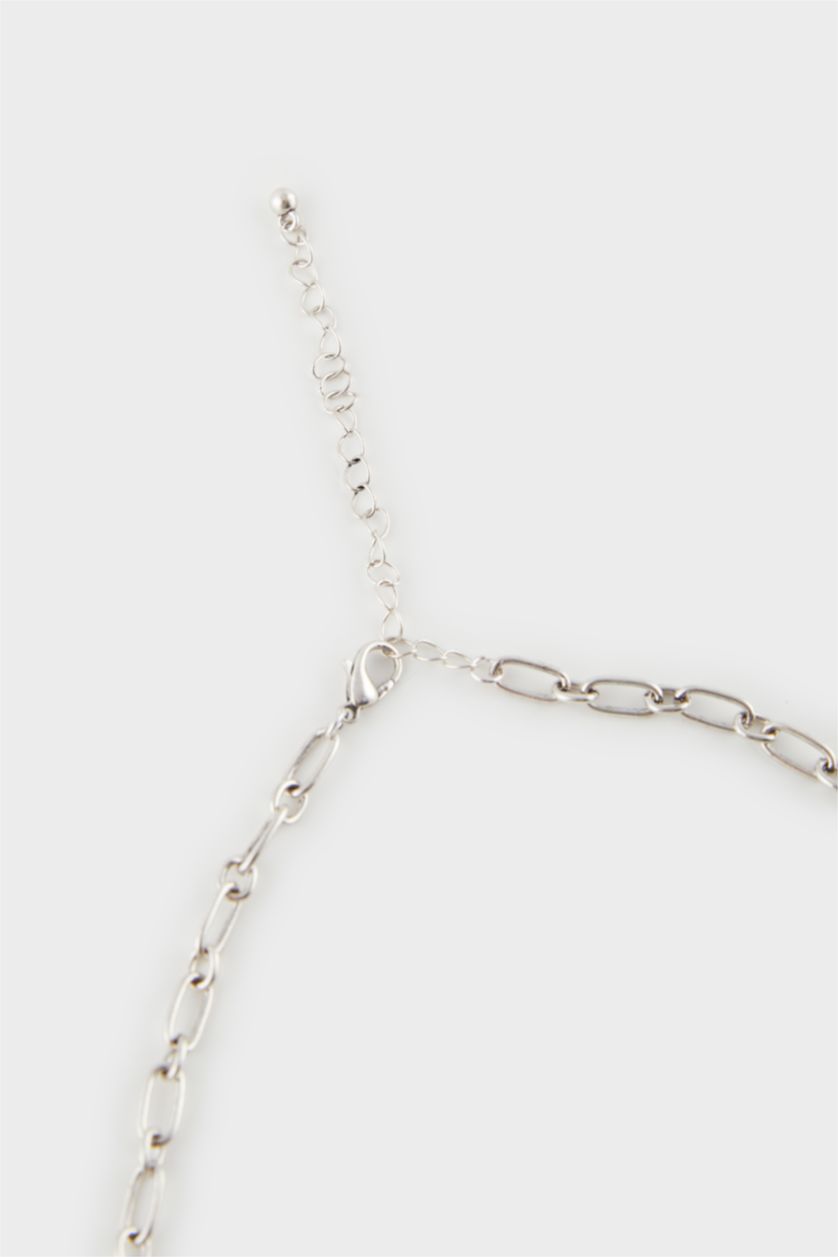 Women Karma Woman Charmed Silver Necklace