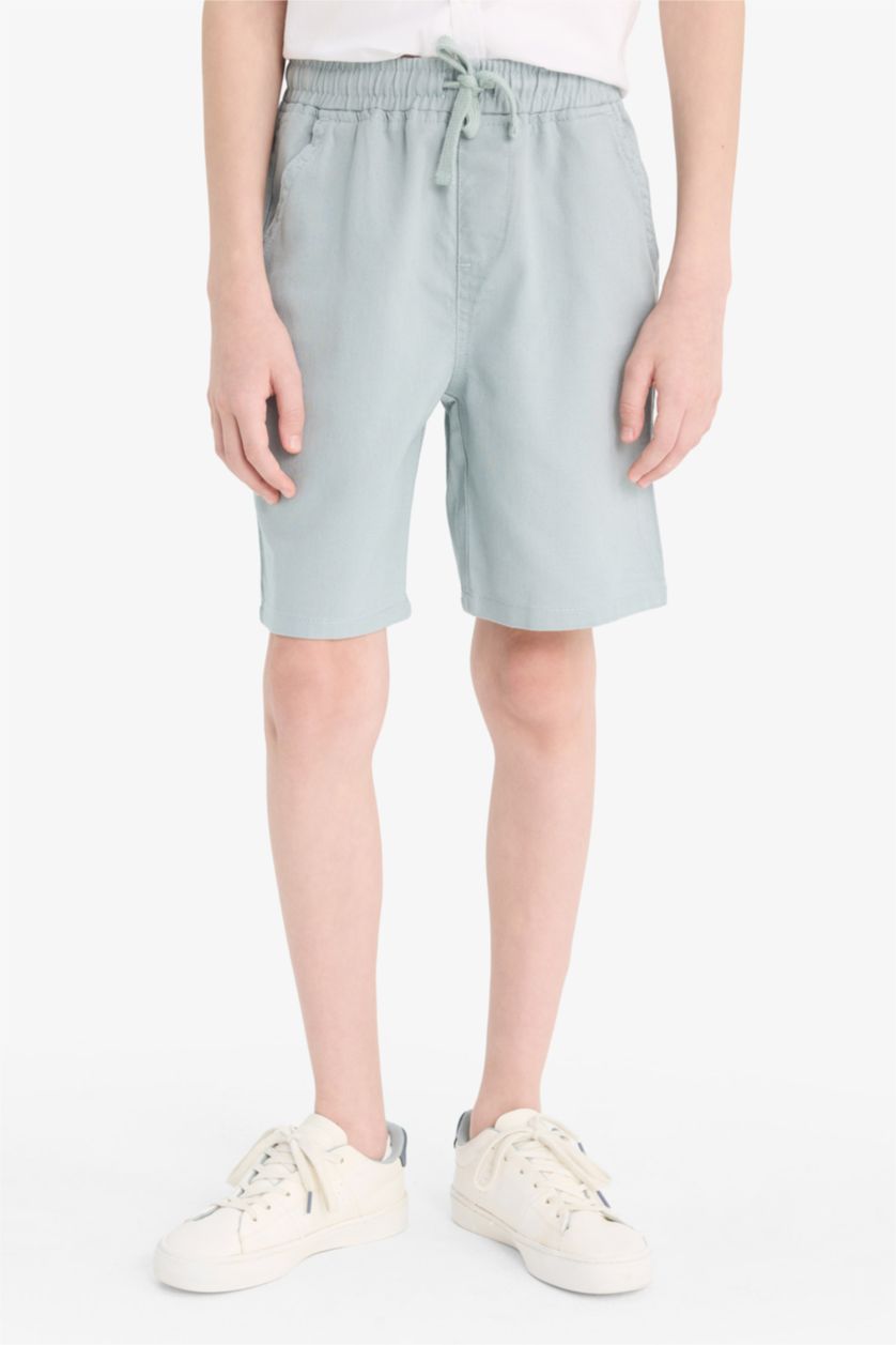 BOYS & TEENS Grey Boy Regular Fit Shorts