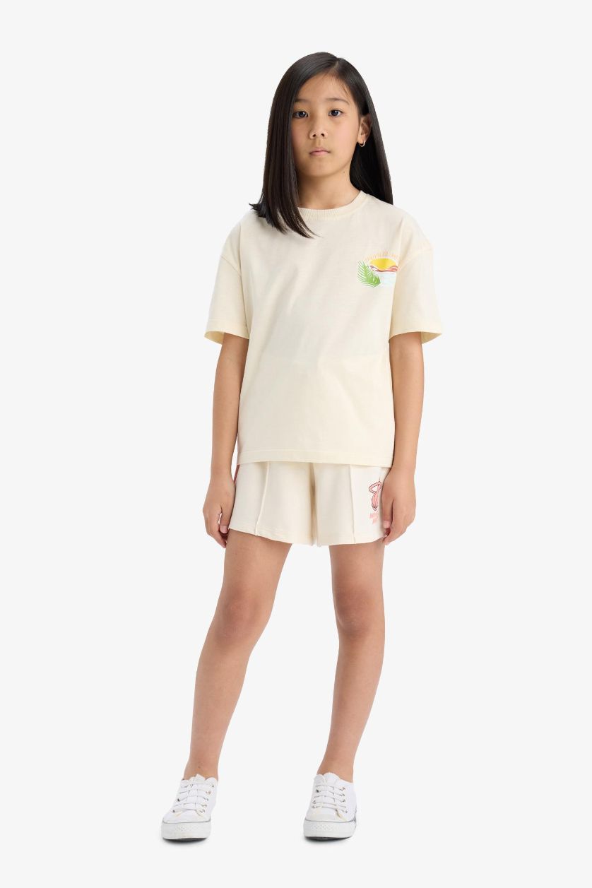 Kız Çocuk - Genç Kız Kum NBA Miami Heat Beli Lastikli Şort Kız Çocuk