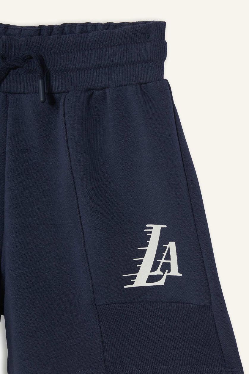 Kız Çocuk - Genç Kız Lacivert NBA Los Angeles Lakers Şort Kız Çocuk