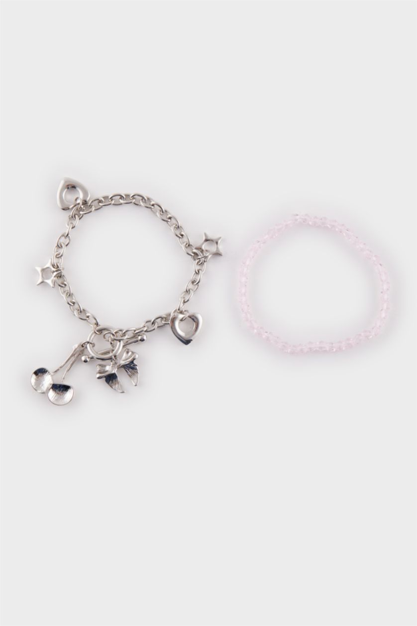 Kadın Gümüş Kadın 2'li Silver Bileklik