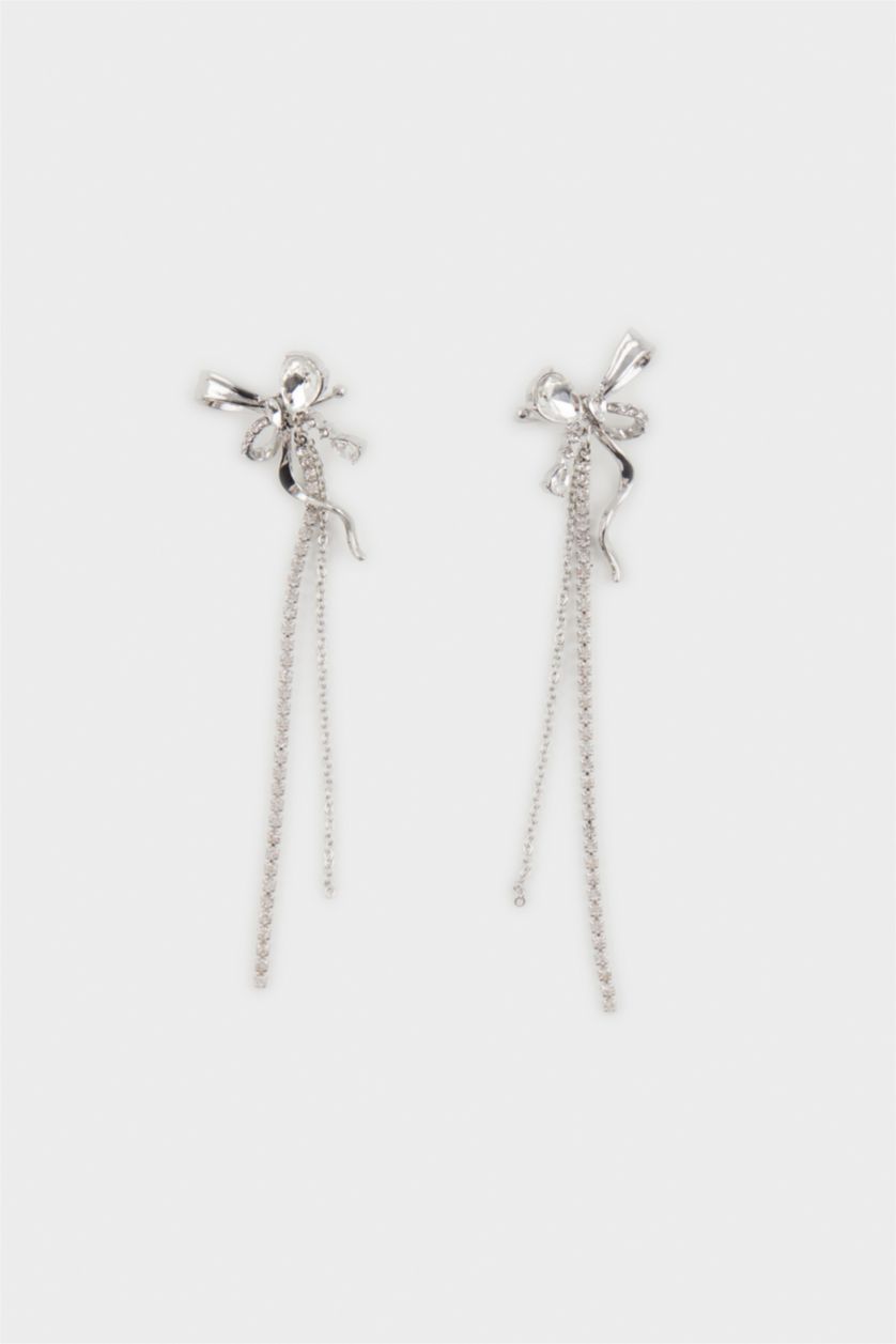 Woman Gümüş Woman Silver Dangle Earrings