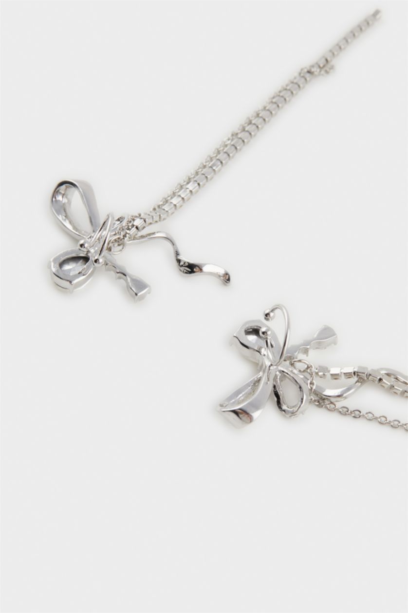 Woman Gümüş Woman Silver Dangle Earrings