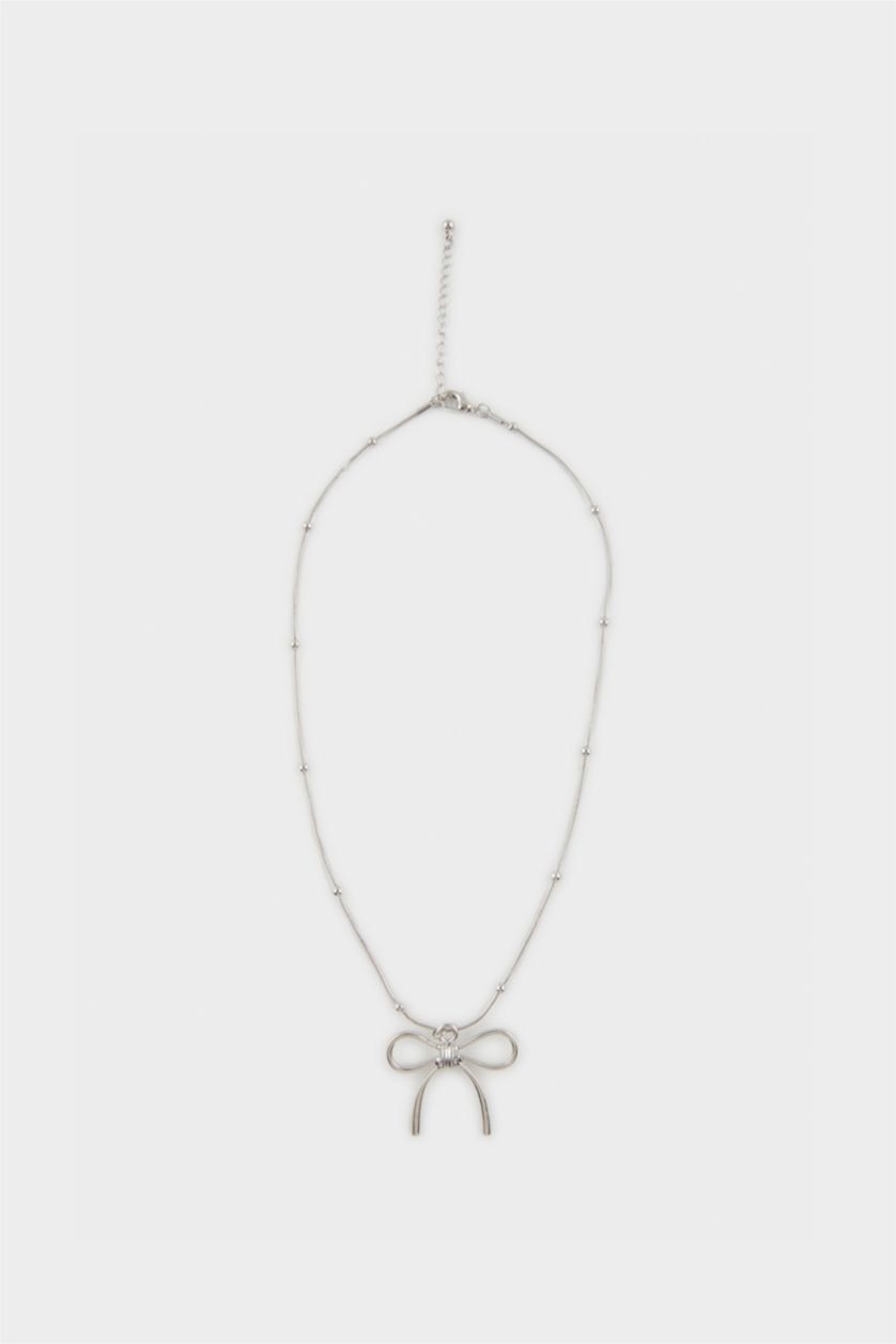 Woman Gümüş Woman Silver Necklace