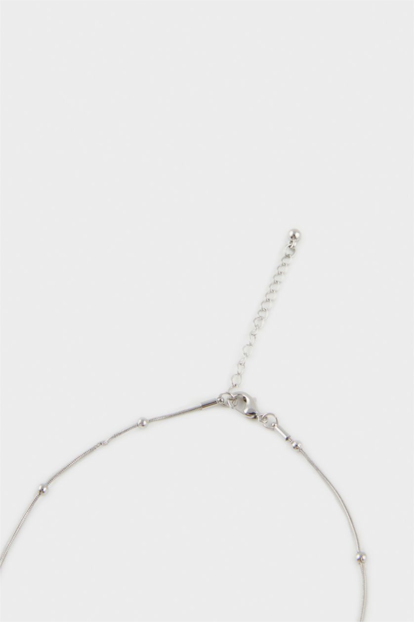 Woman Gümüş Woman Silver Necklace