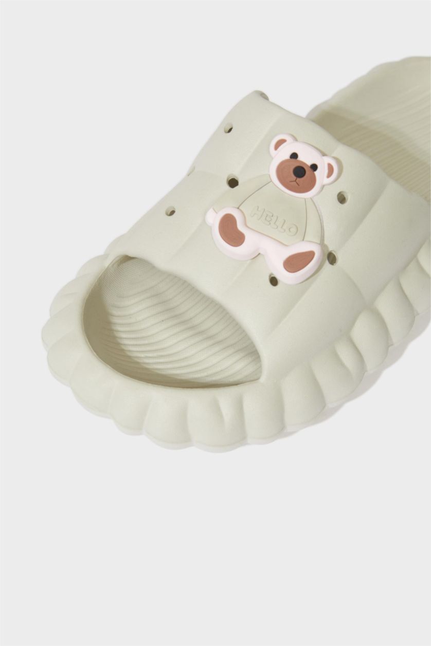 Kadın Taş Kadın Düz Taban Tek Bantlı Eva Terlik