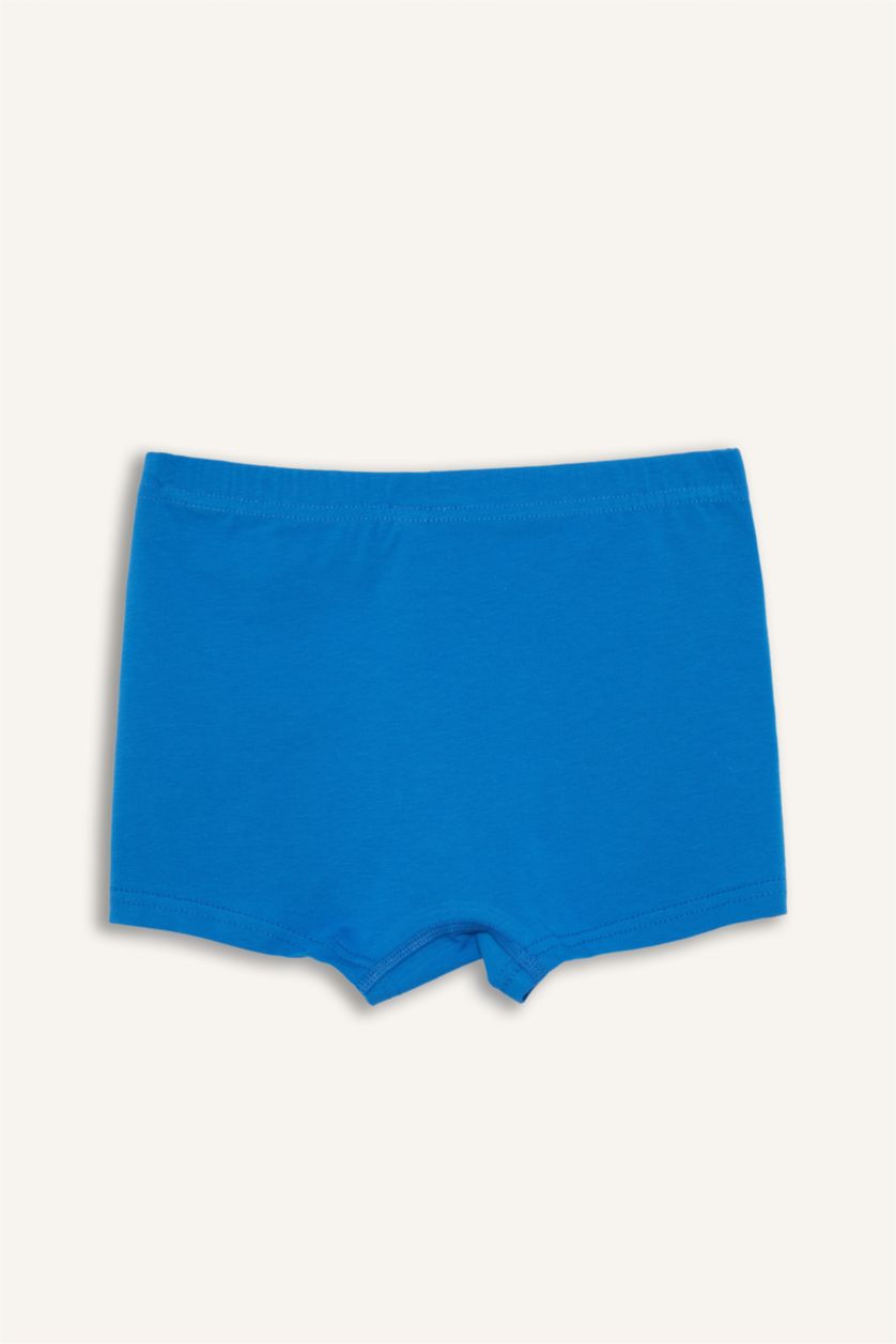 Erkek Çocuk - Genç Erkek Beyaz Erkek Çocuk Canavar Baskılı 3'lü Boxer