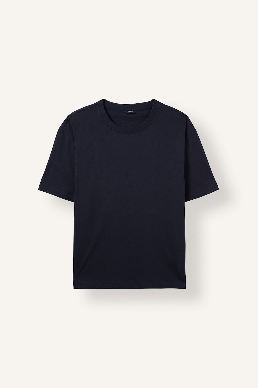 Men NAVY Oversize Fit Short Sleeve T-Shirt