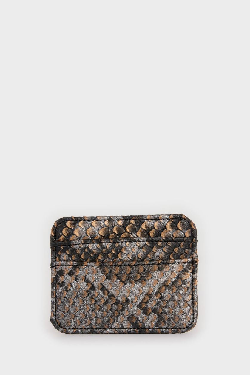 Kadın Koyu Kahve Kadın Suni Deri Bozuk Para Çantası