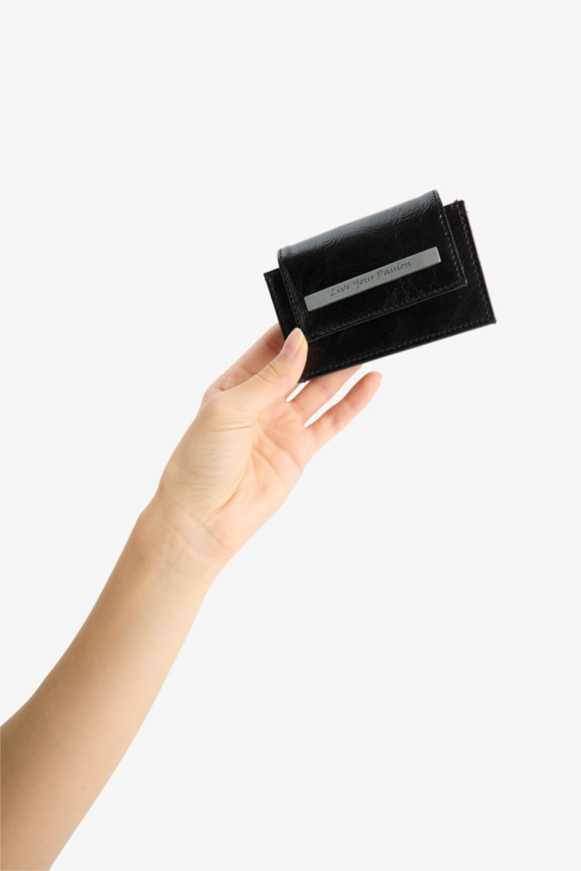 Kadın Siyah Kadın Bozuk Para Çantası