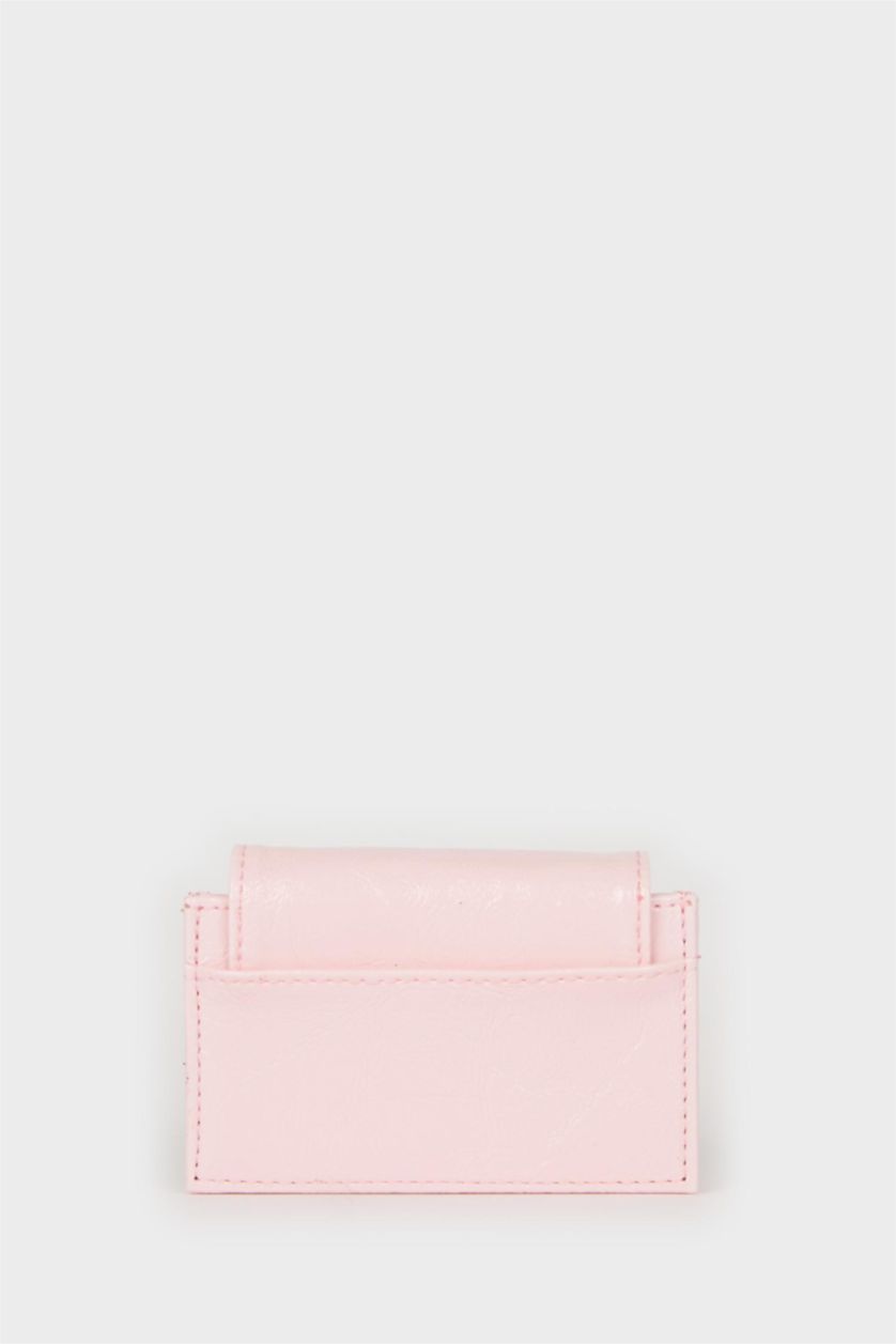 نساء زهري محفظة عملات نسائي جلد صناعي