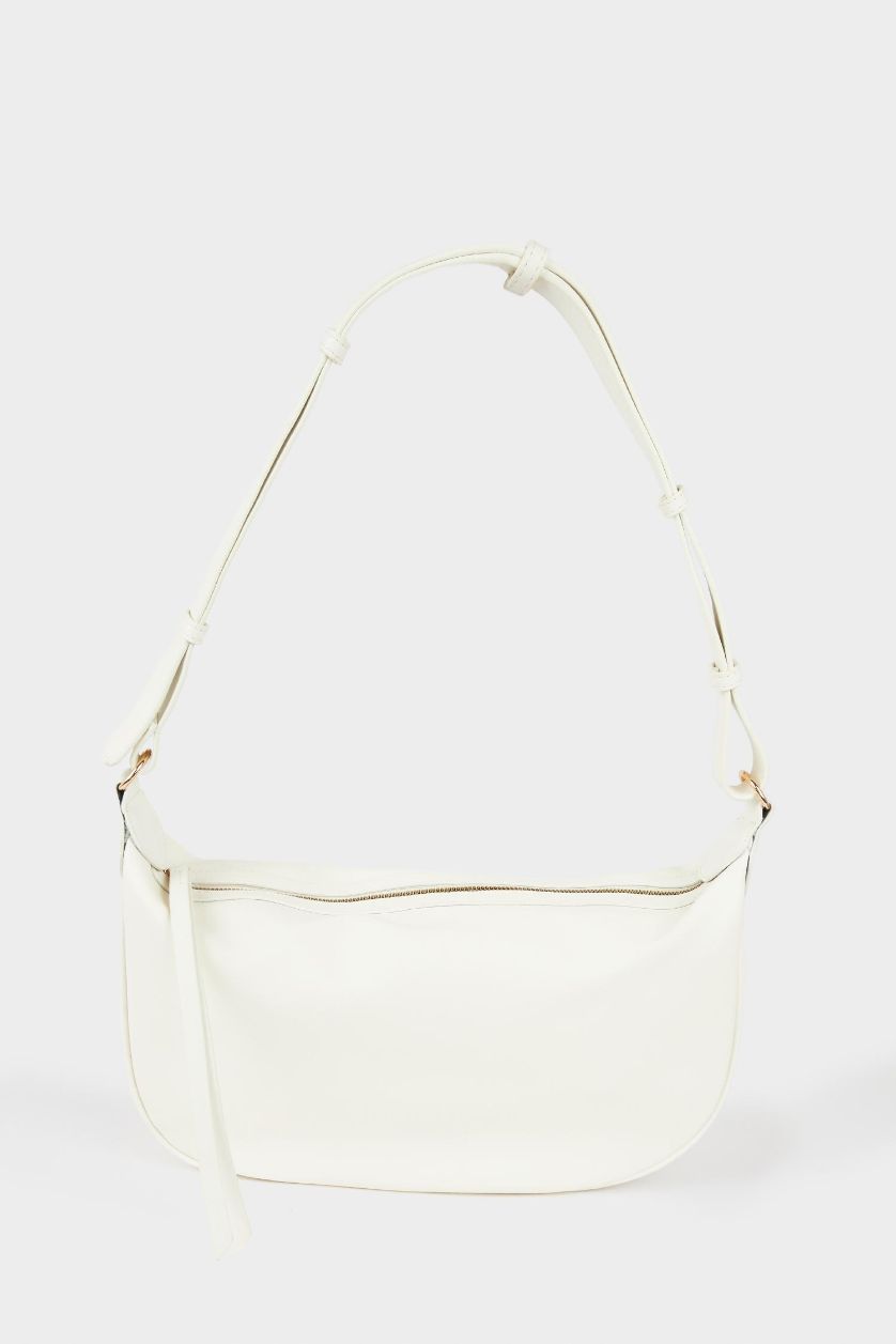 Kadın Açık Bej Kadın Suni Deri Omuz Çantası