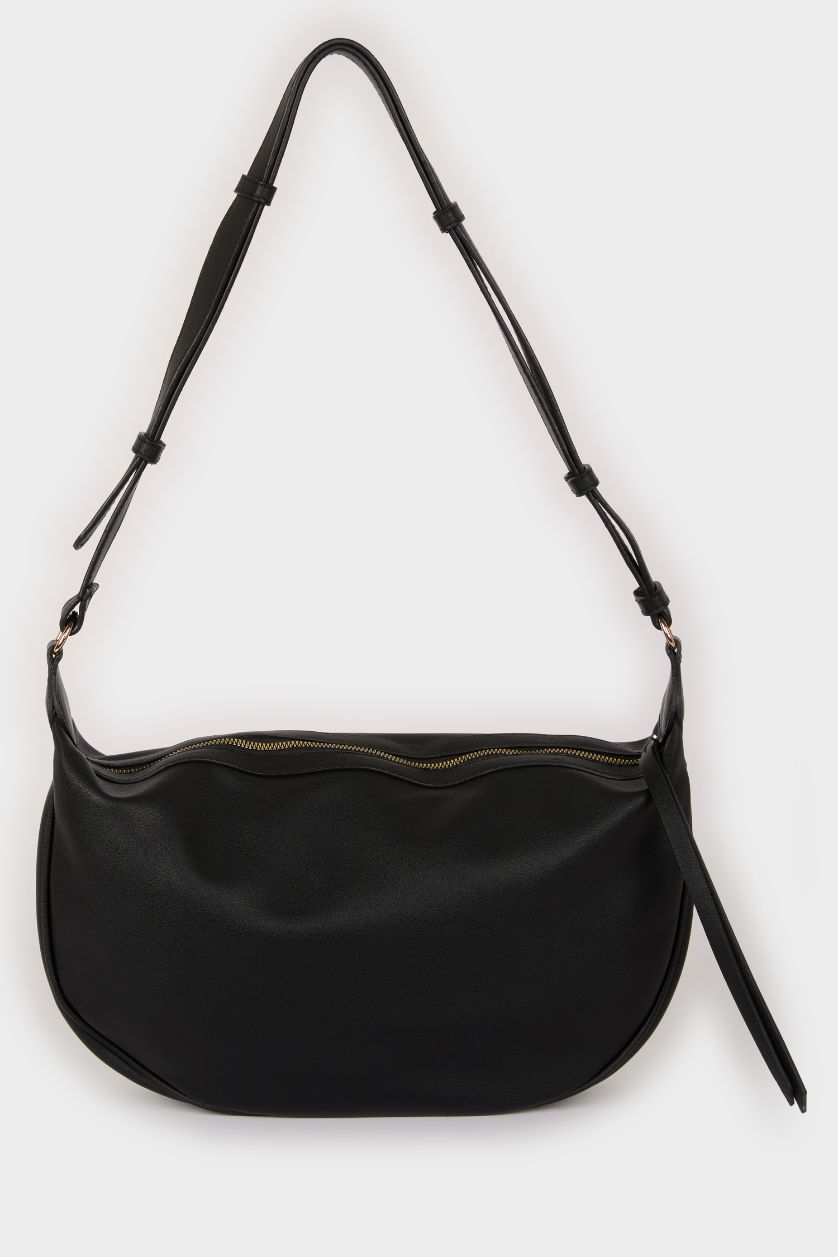 Kadın Siyah Kadın Suni Deri Omuz Çantası
