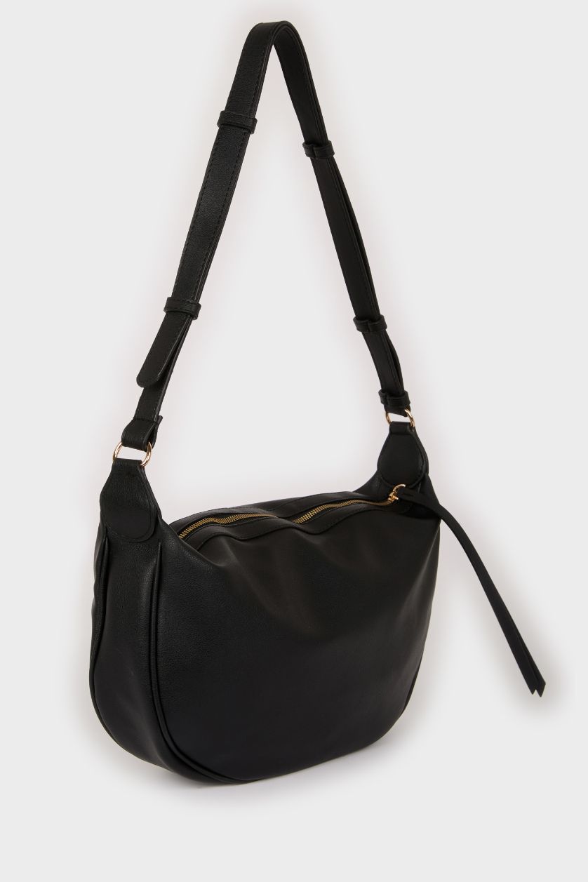 Kadın Siyah Kadın Suni Deri Omuz Çantası