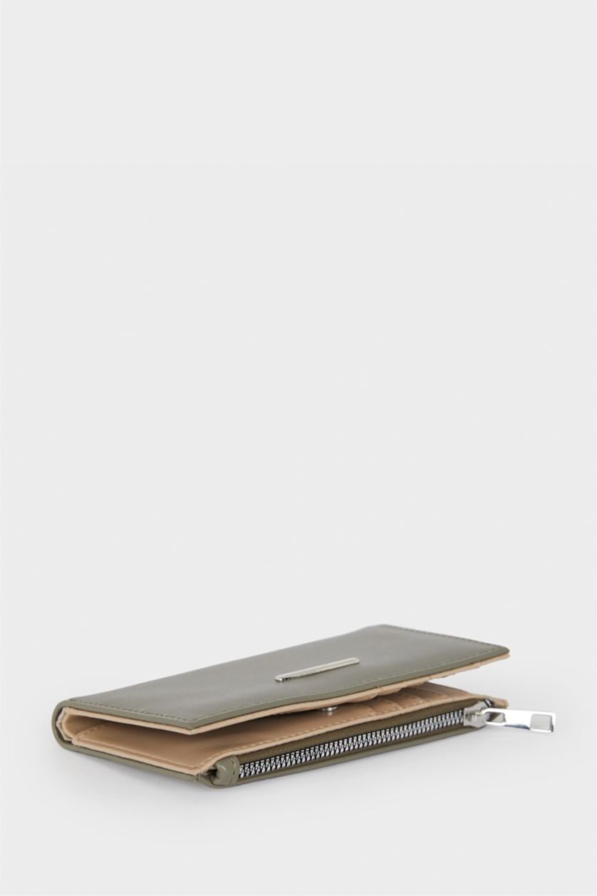 Kadın Mint Kadın Suni Deri Cüzdan