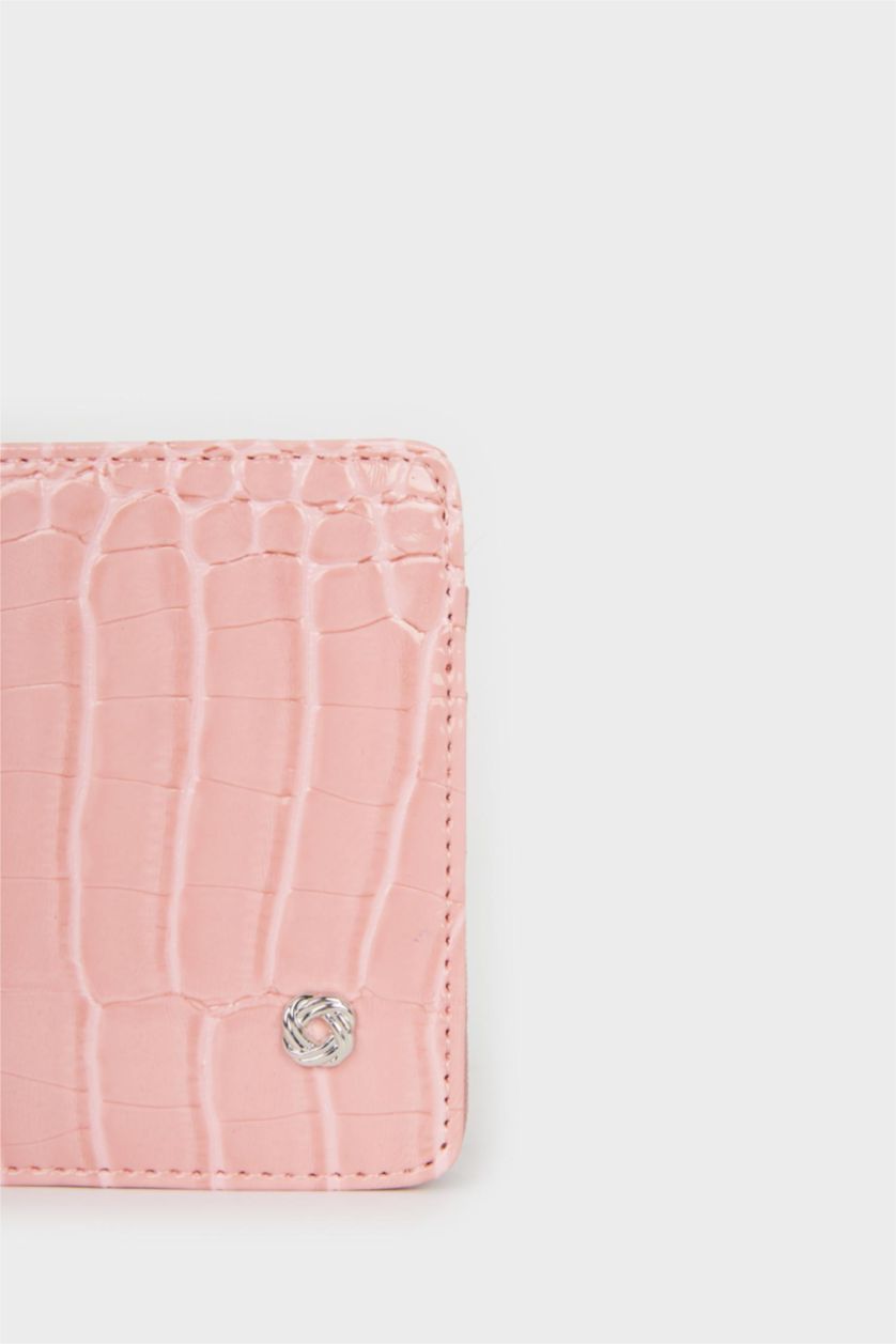 Kadın Pembe Kadın Suni Deri Cüzdan