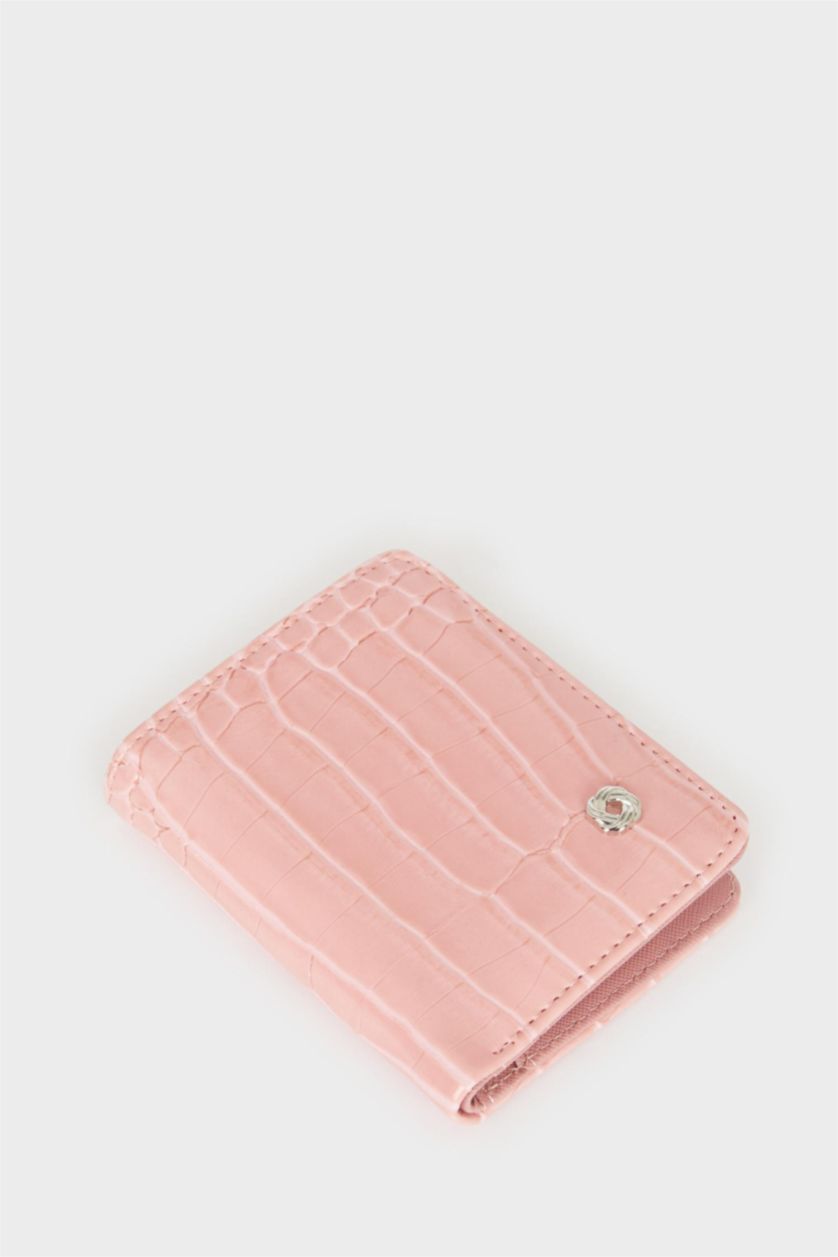 Kadın Pembe Kadın Suni Deri Cüzdan