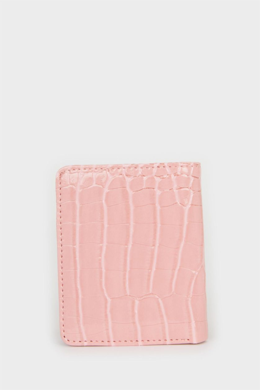 Kadın Pembe Kadın Suni Deri Cüzdan